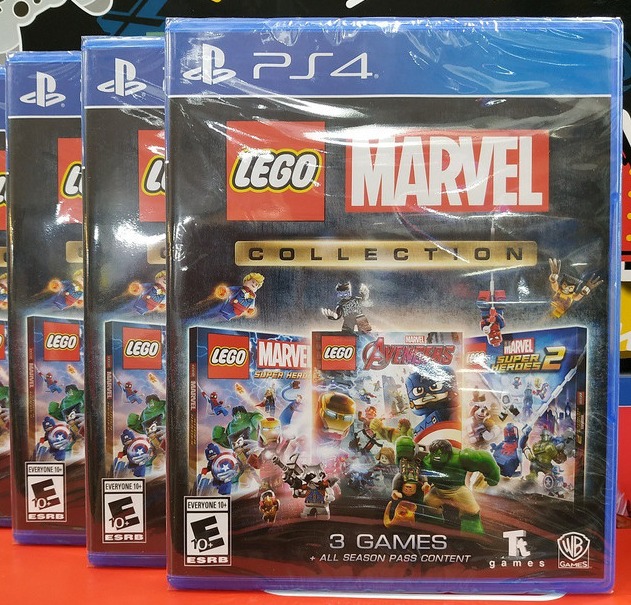 LEGO Marvel Collection [ 3 Games in 1 Pack ] (PS4) NEW