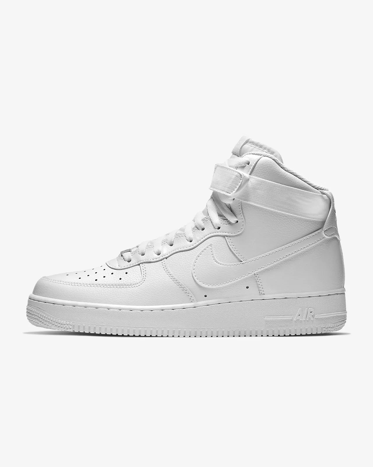 Air force 1 white high sales