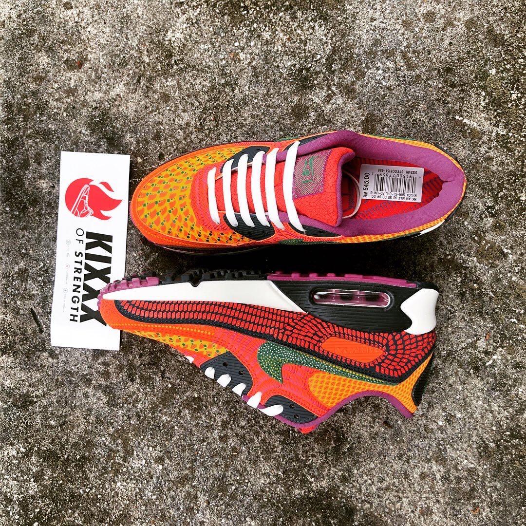 Nike Air Max 90 Day Of The Dead Men S Fashion Footwear Sneakers On Carousell