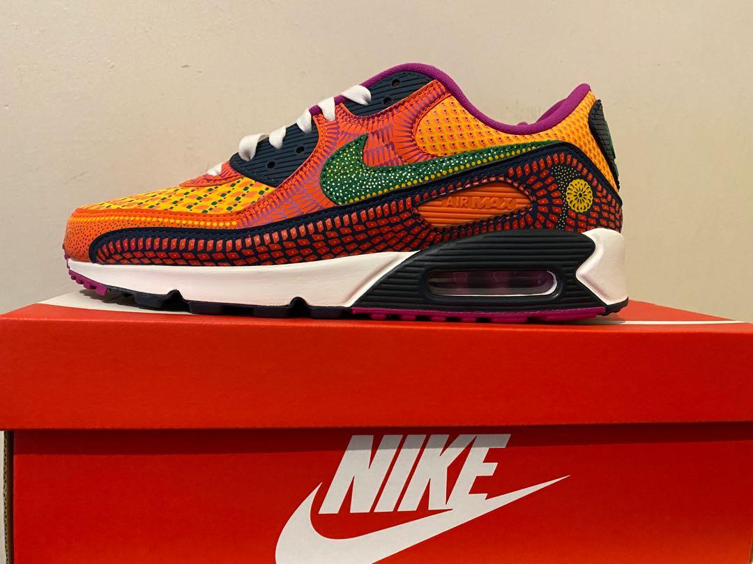 Nike Airmax 90 Day Of The Dead Men S Fashion Footwear Sneakers On Carousell