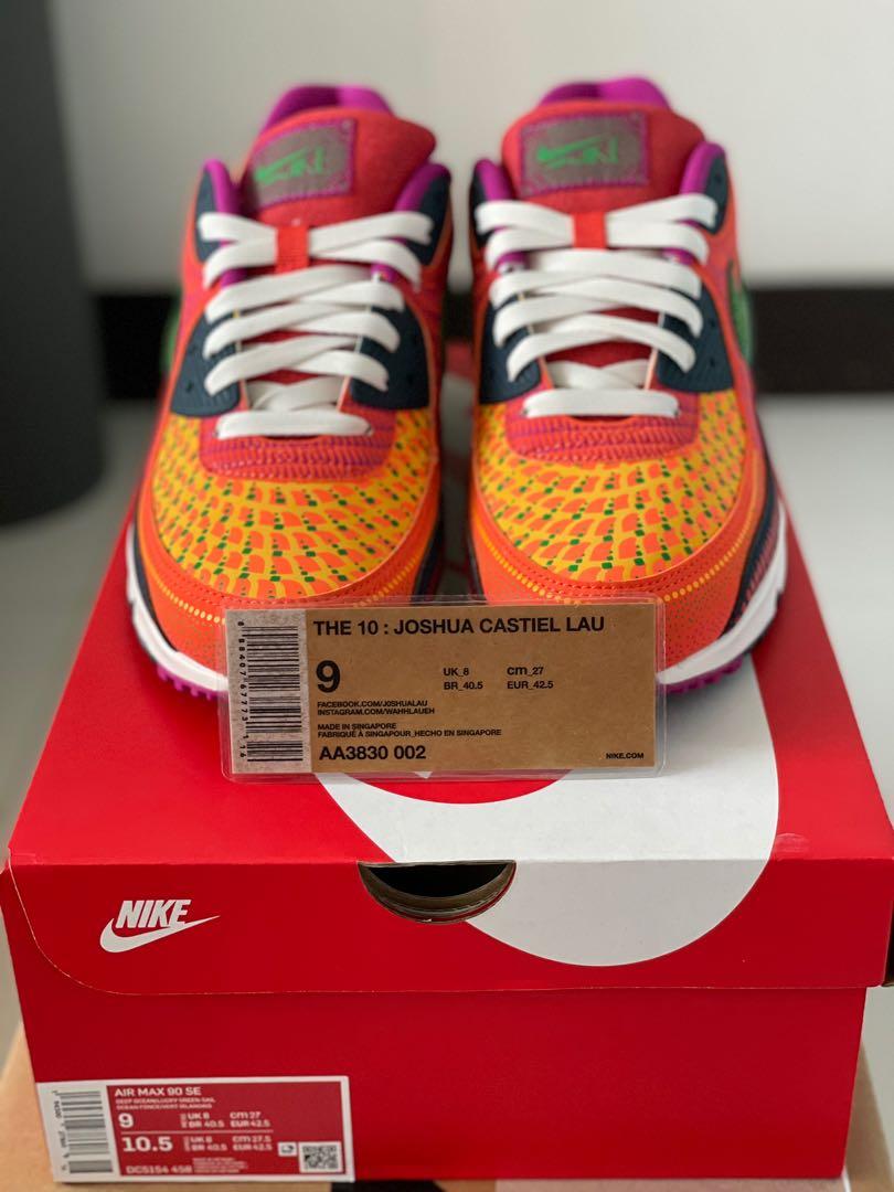 Nike Airmax 90 Day Of The Dead Men S Fashion Footwear Sneakers On Carousell