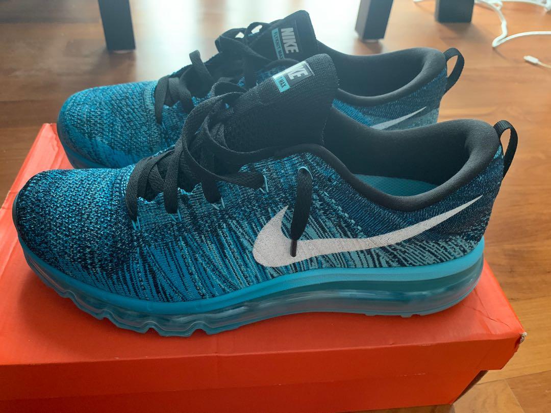 Nike flyknit air max 2015 blue top