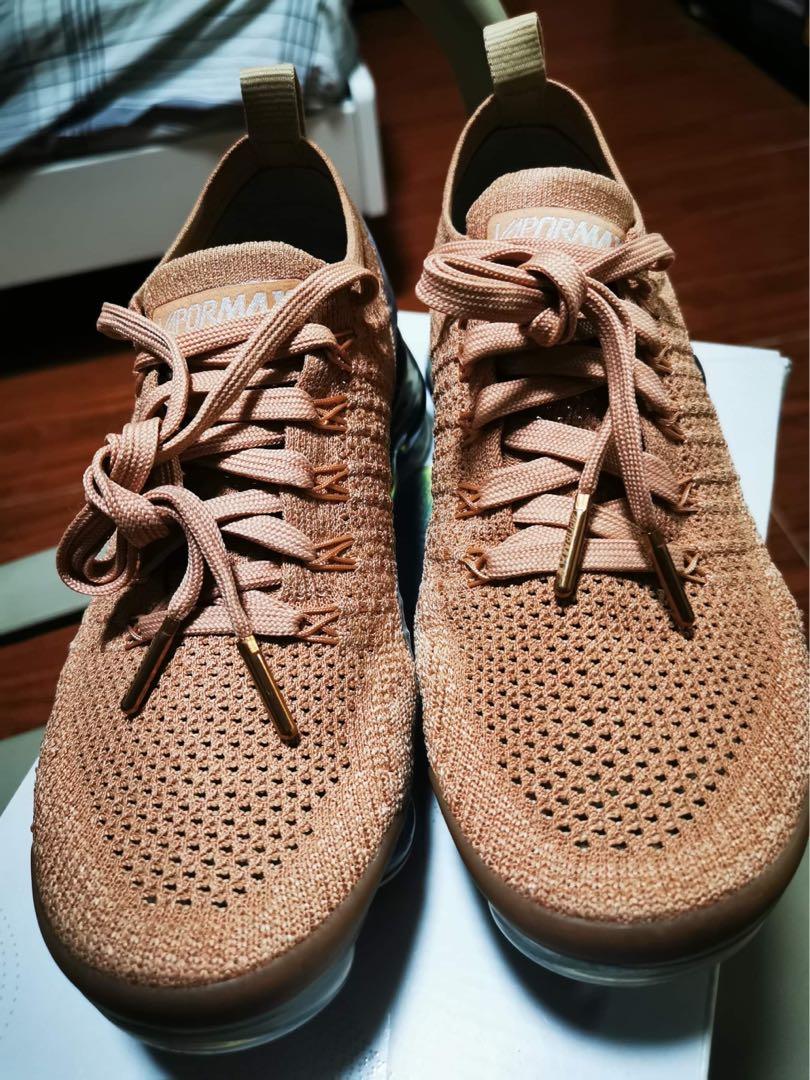 Nike vapormax flyknit 2 sales rose gold