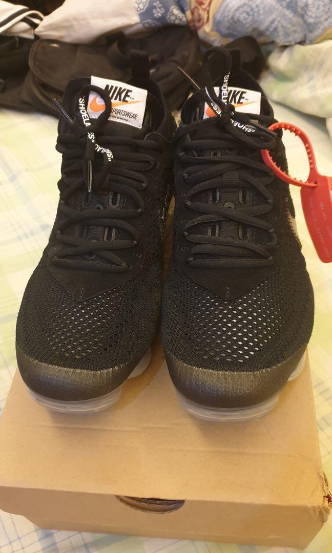 Nike X Off White Vapormax Black Men S Fashion Footwear Sneakers On Carousell Nike X Off White Vapormax Black Men S Fashion Footwear Sneakers On Carousell