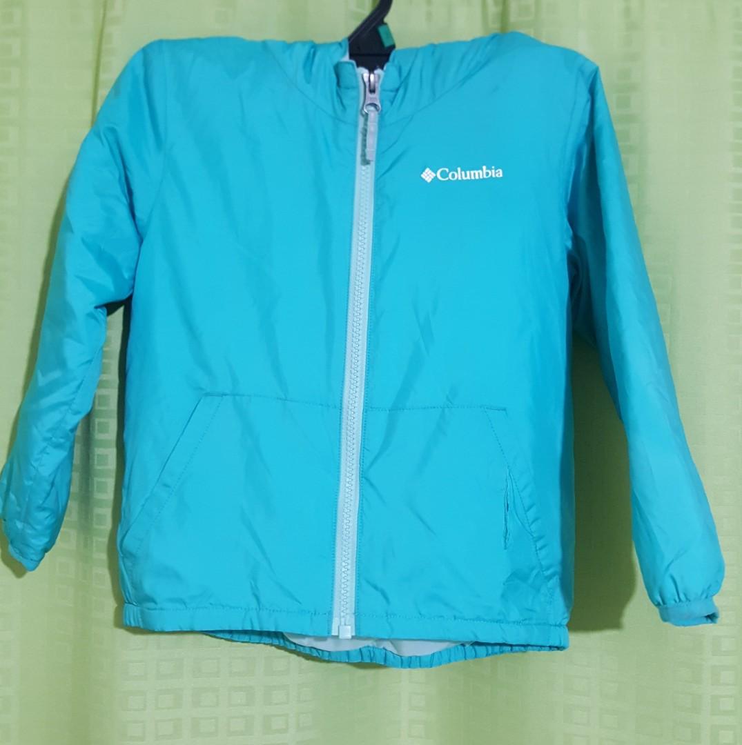 turquoise columbia jacket