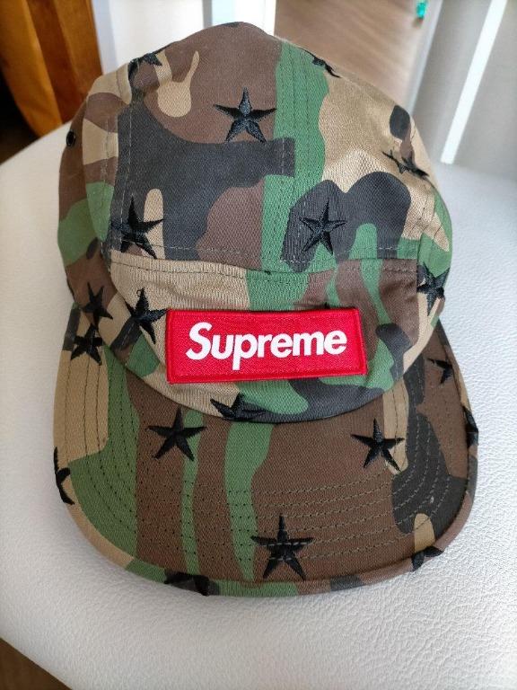 [ORIGINAL] Supreme Camo Star Camp Cap