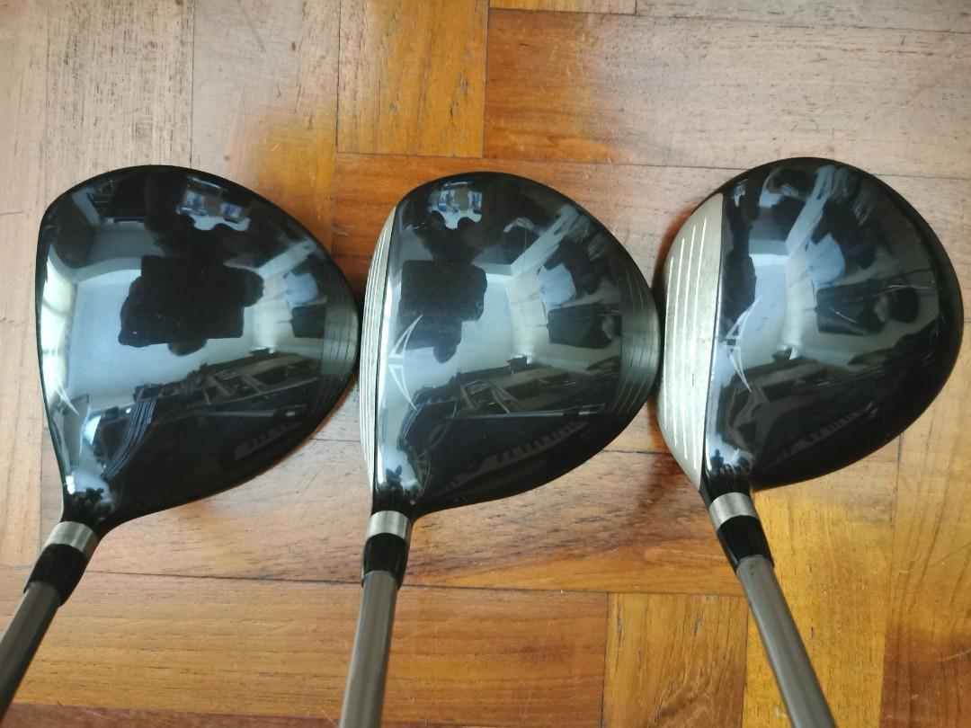 Ping K15 set of fairway woods (3,5 & 7), Sports Equipment, Sports