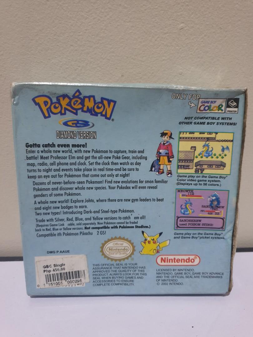 Pokemon Diamond Case and manual (gameboy color) (Category: Game Gift Cards & Accounts) located in Quezon City. Submitted by itemsforadoption (Listing ID 1047053791, Image 2). Description: Rfs: Lots of time thanks to the ECQ so I went through most of the stuff. Now feast your eyes on a flurry of strange items that come with a certain history or silly description. That may very well end up part of your own history. Item Description: Was purchased i