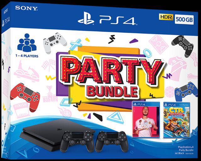 Ps4 Party Bundle 500gb With 2 Controllers Video Gaming Gaming Accessories Controllers On Carousell