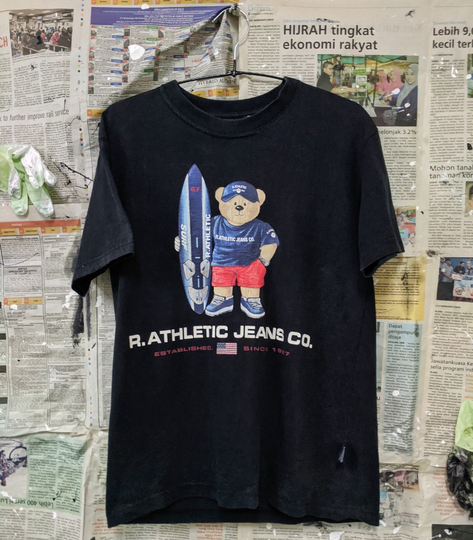 R. Athletic Jeans Co. Bear Tee, Men's 