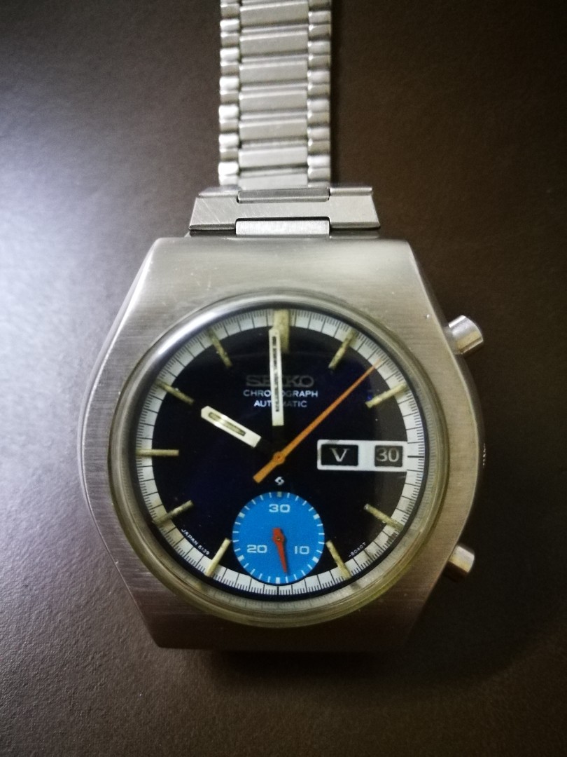 RARE Seiko chronograph automatic 6139-8020 