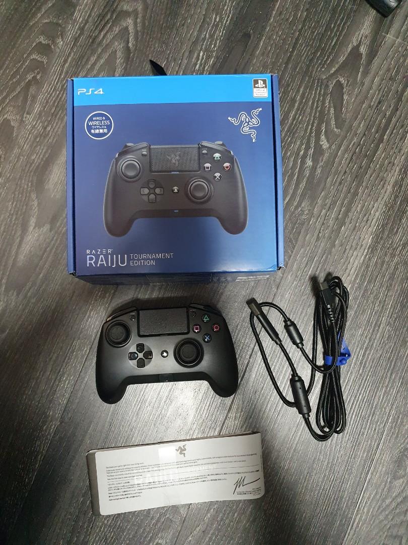 cubic fireworks male Razer Raiju Tournament Edition Ps4/PC, Video Gaming, Gaming Accessories,  Controllers on Carousell
