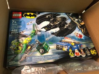 Batwing and The Riddler Heist LEGO 76120 NO MINI FIGURES / BOX Batman