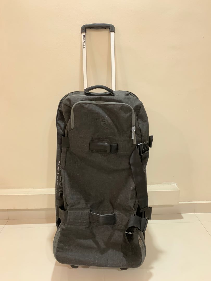 Rip Curl F-Light Global Search 100L Reisetasche Mit Rädern - Graue Wheeled Duffle Für Reisen & Sport