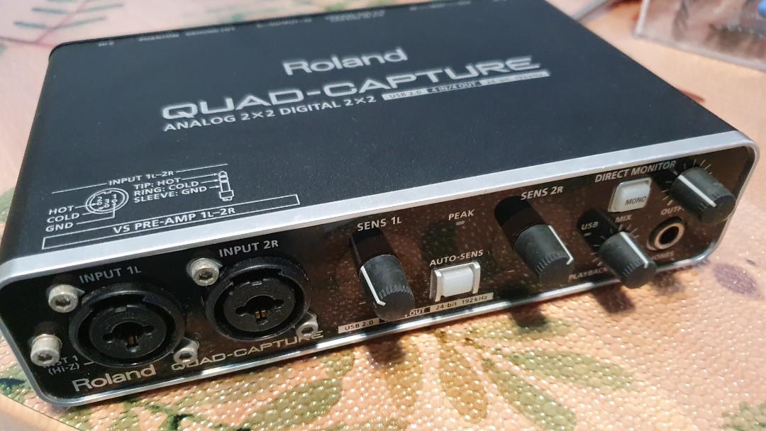 Roland UA-55 直播K歌錄音/老牌高品質錄音介面