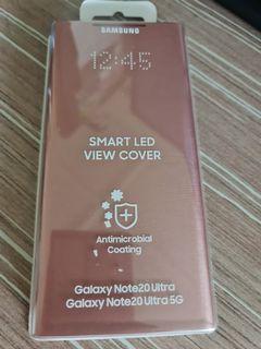 Rose Gold Samsung Smart Led View Cover for Samsung Note 20 Ultra