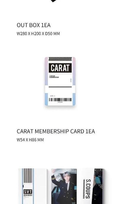 お買得！ CARAT - photo membership kit 2020 Carat アイドル