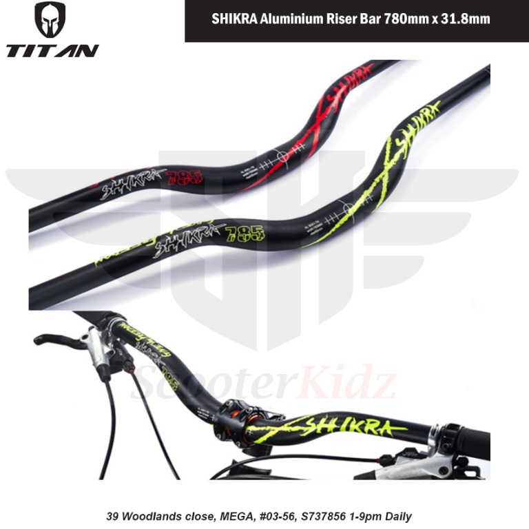 Shikra handlebars clearance