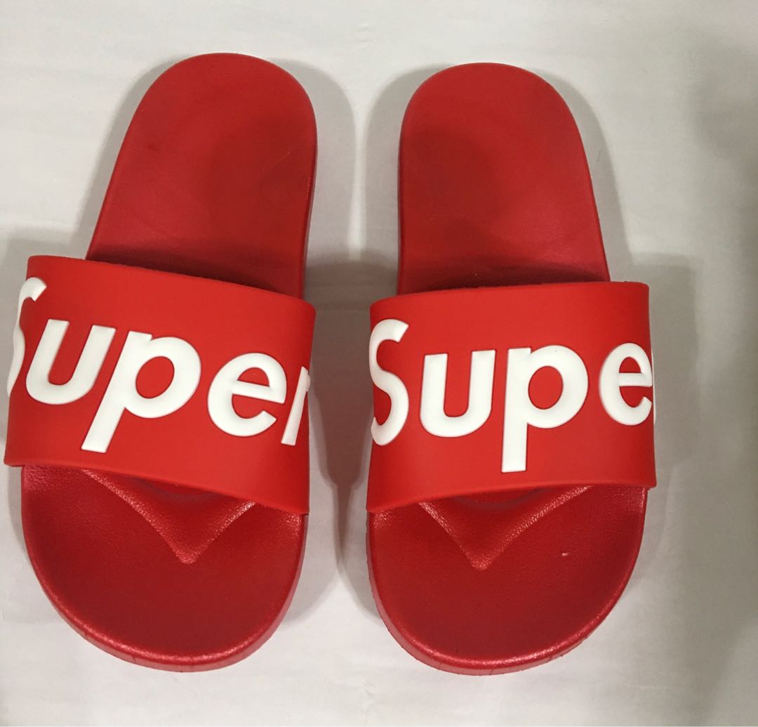 SUPER Red slippers size 42, Men's 