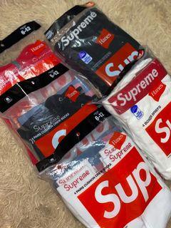 supreme boxers red