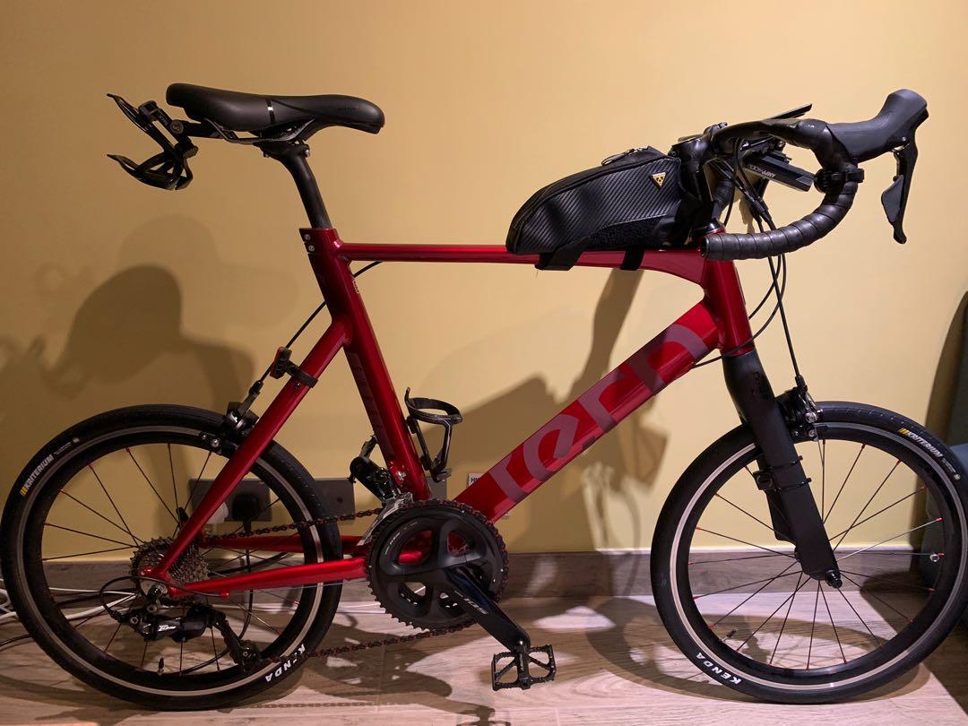 Tern Surge Red 52cm, 運動產品, 單車及配件, 單車- Carousell