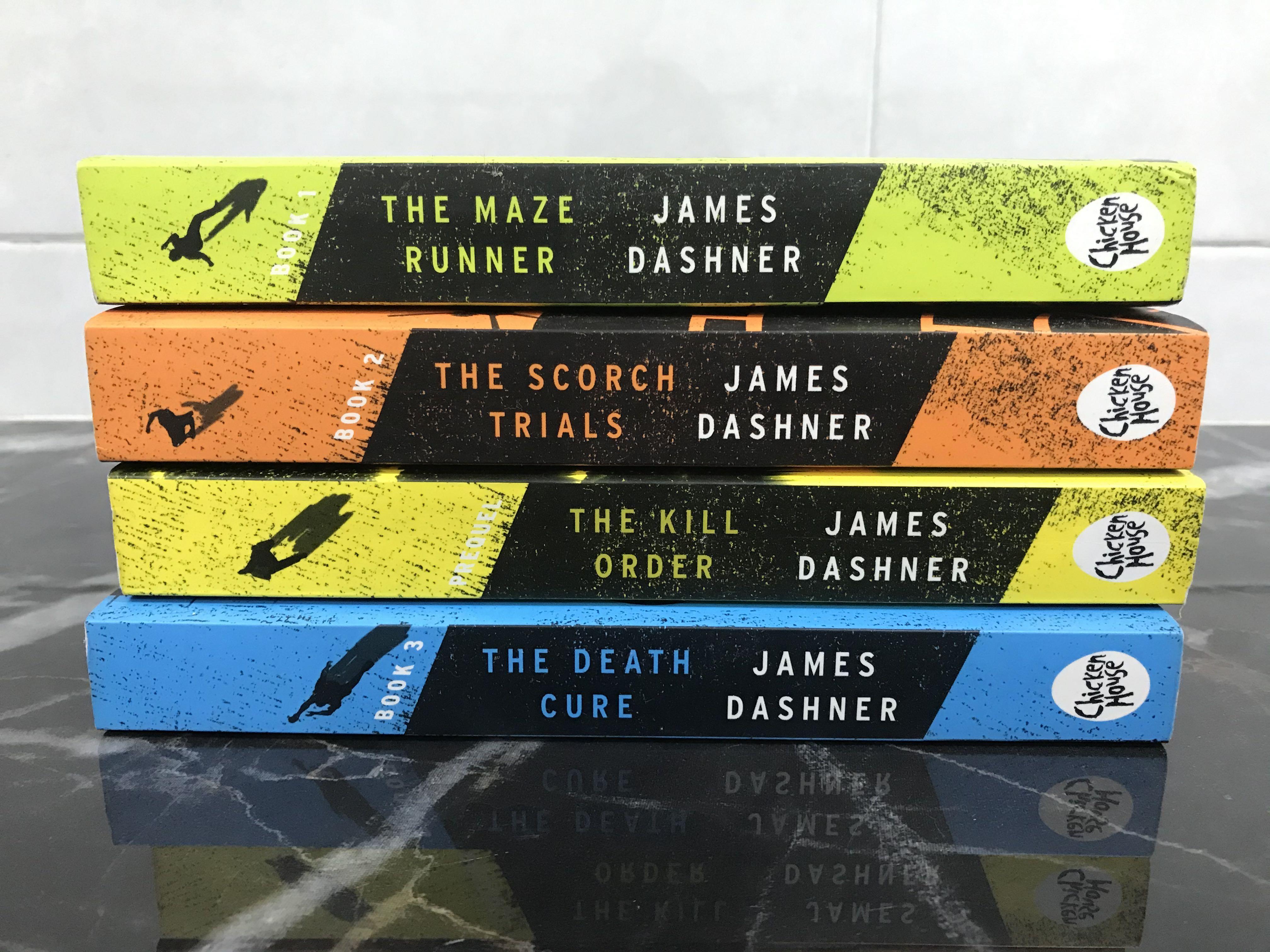 The Hunger Game The Maze Runner The Scorch Trials And The Kill Order Books Stationery Books On Carousell The more distant the shoot is. carousell