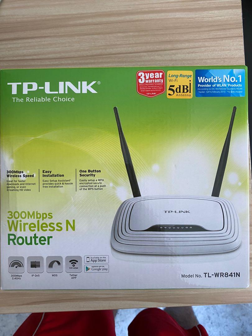 Tp Link Router Tl Wr841n Electronics Computer Parts Accessories On Carousell