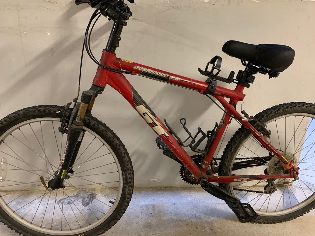 Gt Bike Good Condition Bicycles Pmds Bicycles Mountain Bikes On Carousell