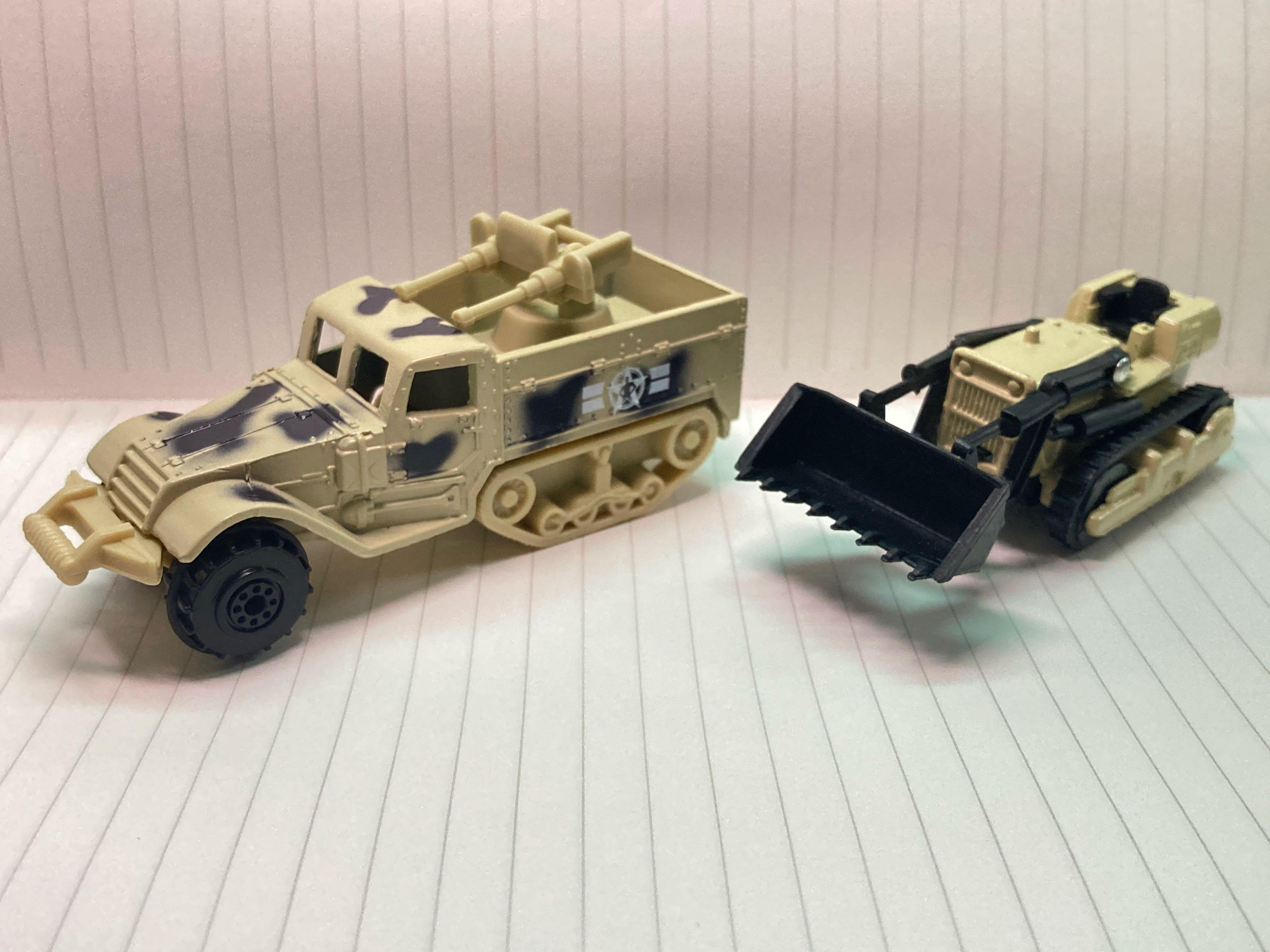 True Heroes 軍車合金玩具車仔兩架 興趣及遊戲 玩具 遊戲類 Carousell