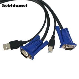 VGA Cable to USB A Female & USB B Male