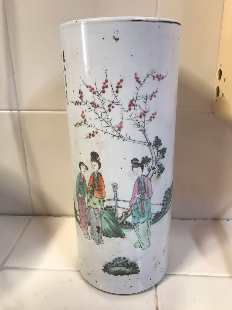 Vintage Porcelain Hat Stand, Hobbies & Toys, Memorabilia & Collectibles