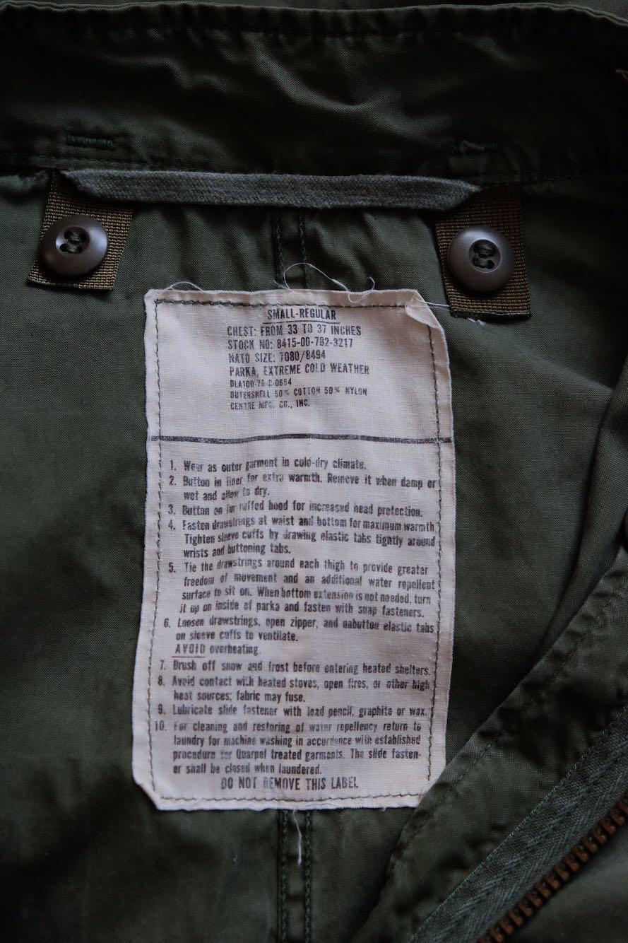 Vintage Us Army M65 Parka LVC RRL Deadstock, 男裝, 外套及戶外衣服