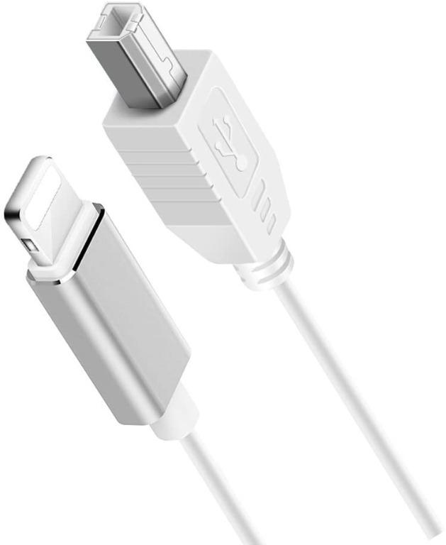 Westtech Lightning To Midi Cable Adapter Usb 2 0 Interconnections Converter Midi Keyboard Electronic Instruments Usb Microphone For Iphone 6 7 8 X Ipad 3 3ft Length Compatible With Multiple Apps Electronics Others On Carousell