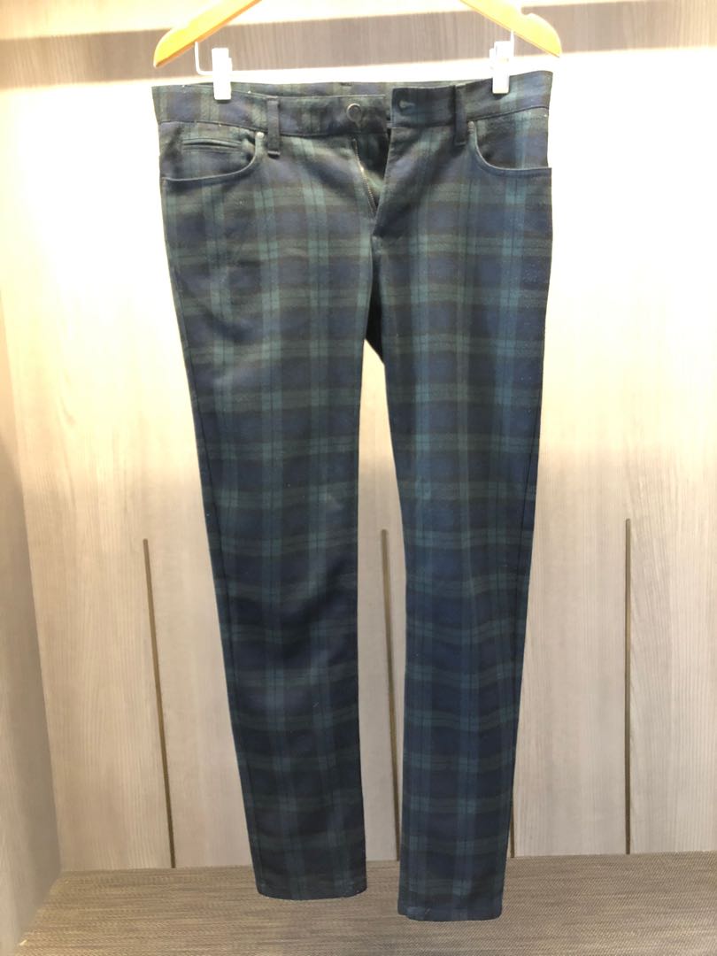 Check Tweed Trousers from Zara on 21 Buttons