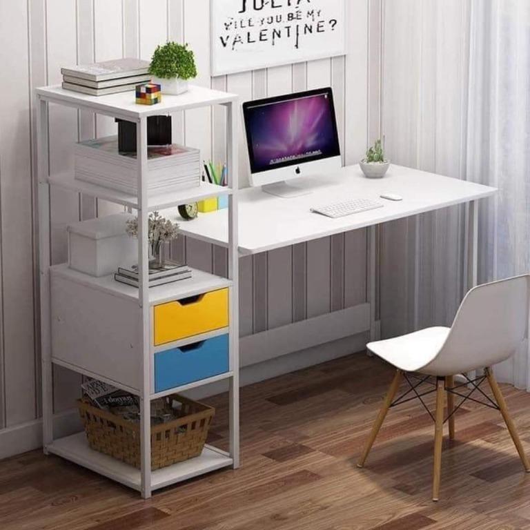 2 in 1 Chair with Computer Table SET, Furniture & Home Living ...