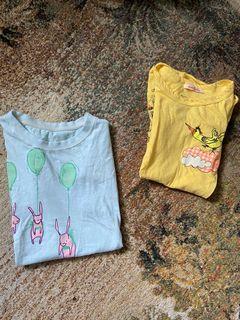 🧺3 T-Shirts Bundle (Size XS)🛍