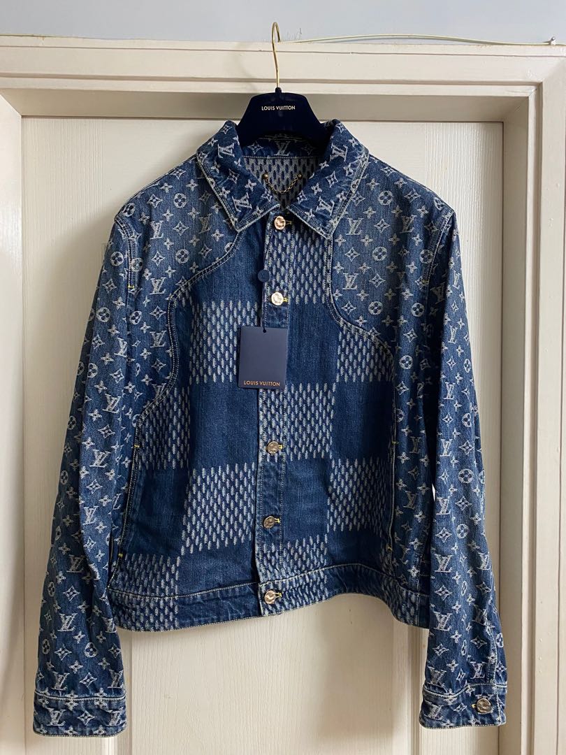 Veste Louis Vuitton x Nigo Gris taille 52 FR en Denim - 32314436