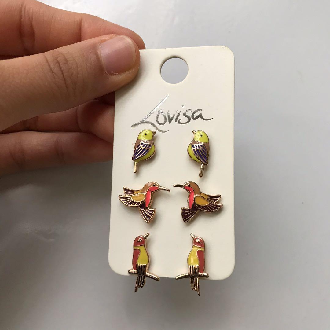 Lovisa bird earrings shop