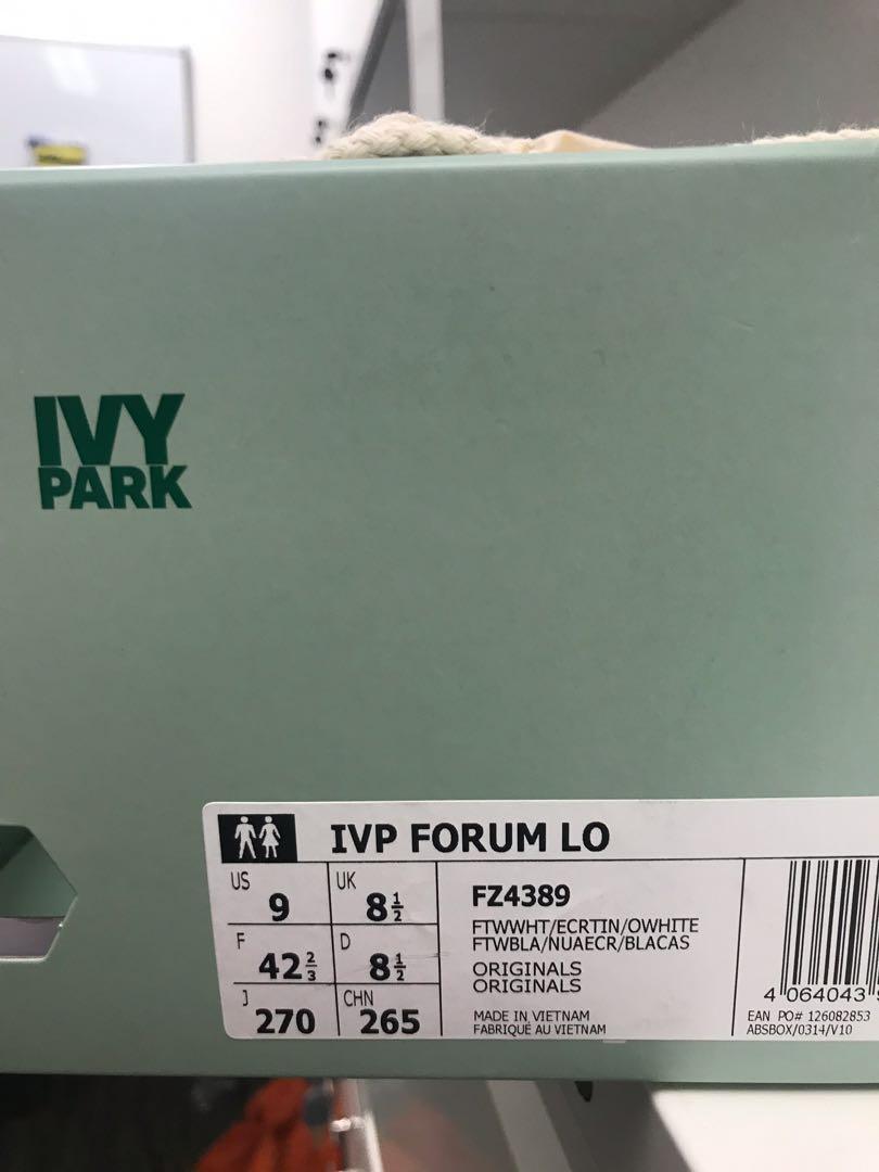 ivy park x adidas forum low