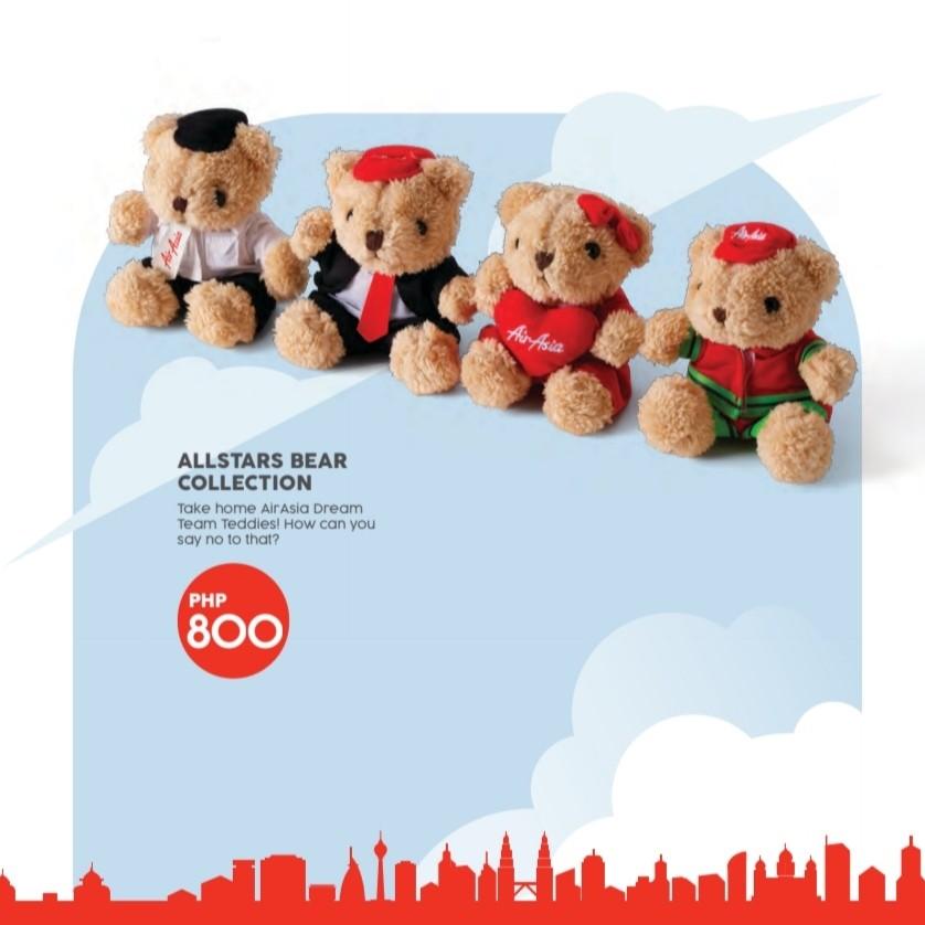 Air Asia All Stars Bear Collection Hobbies Toys Toys Games On Carousell