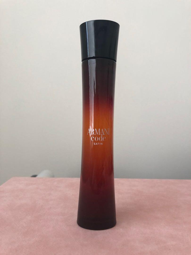 Armani Code Satin 75ml EDP Health Beauty Fragrance on Carousell