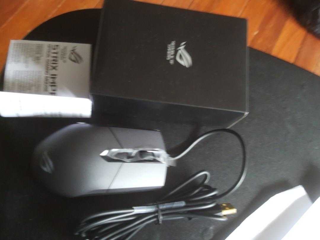 Asus ROG Strix Impact Gaming Mouse p303, Computers & Tech, Parts ...