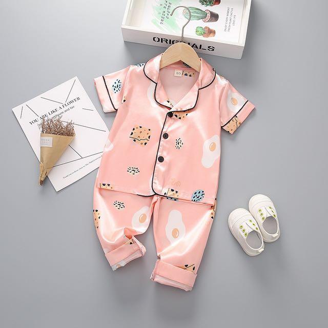 infant silk pajamas