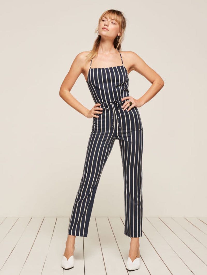 Reformation petite jumpsuit