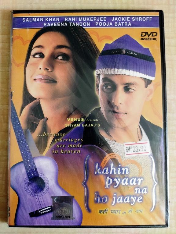 Bollywood Hindi Movie Kahin Pyaar Na Ho Jaaye à¤à¤¹ à¤ª à¤¯ à¤° à¤¨ à¤¹ à¤ à¤ Dvd Salman Khan Rani Mukerji Music Media Cd S Dvd S Other Media On Carousell Salman khan gives a better more heartfelt performance and with his singing and dancing, he is much more enjoyable to watch. à¤ à¤ dvd salman khan rani mukerji