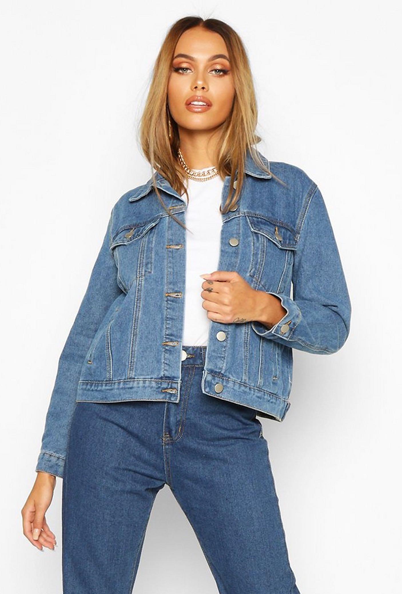 boohoo denim jackets