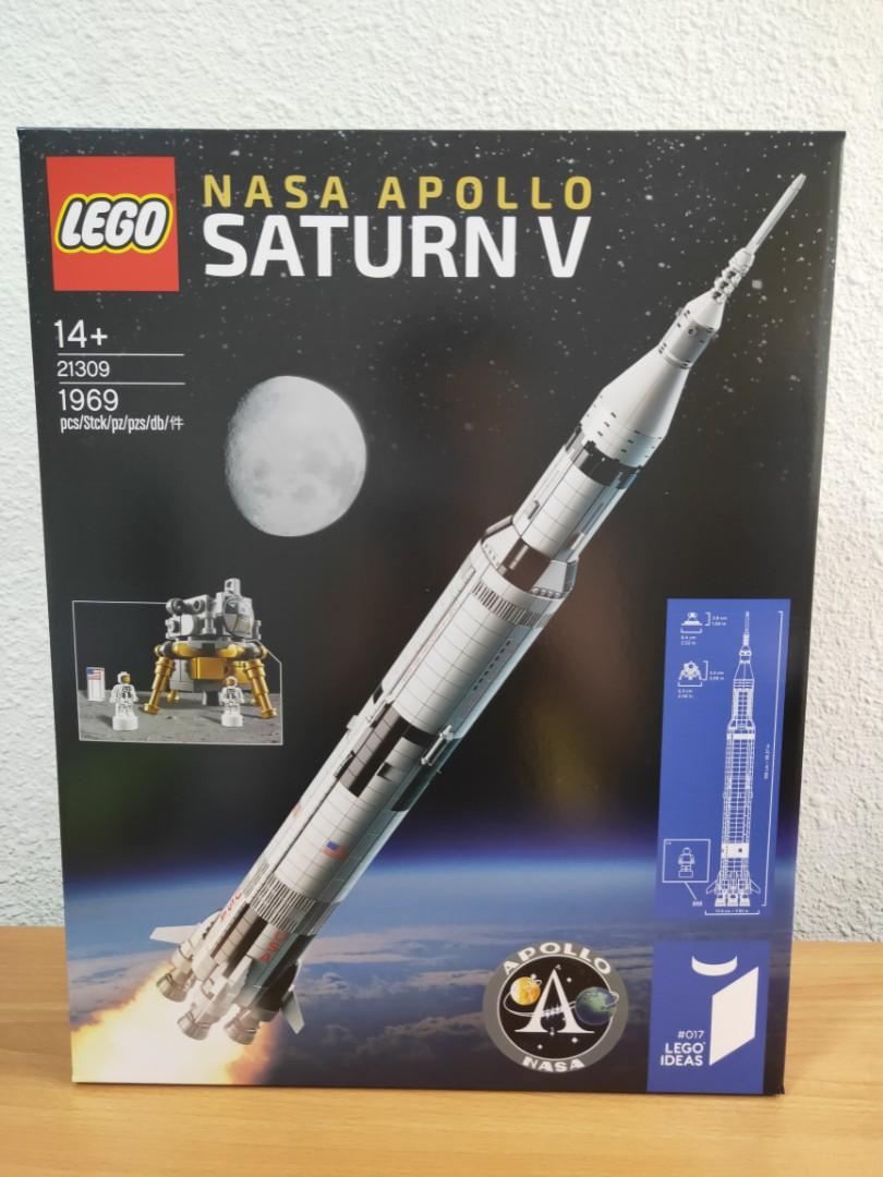 2017 newest lego nasa apollo saturn v