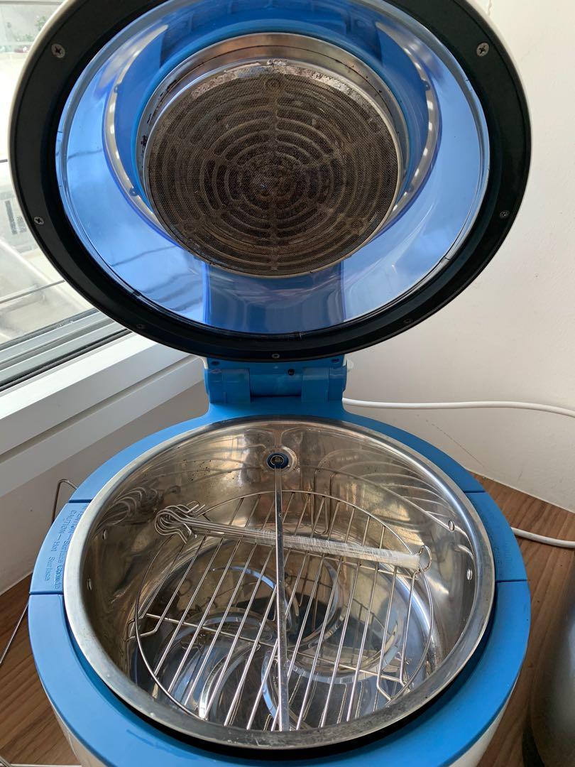 Buffalo Stainless Steel Smart Airfryer, Furniture & Home Living