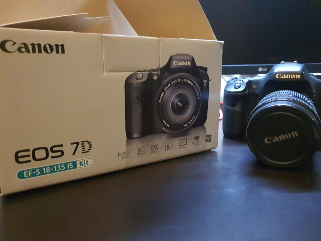 canon eos 7d mark i lensa 18 135mm
