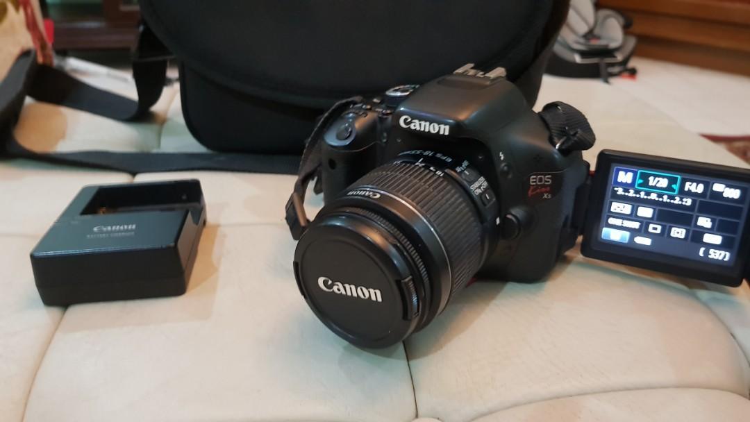 Canon Eos kiss X5 / 600D, Photography, Cameras on Carousell